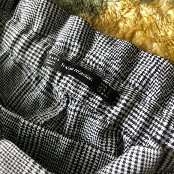 Paperbag Highrise Self-tie Patterned Pants - Picture 5 of 9